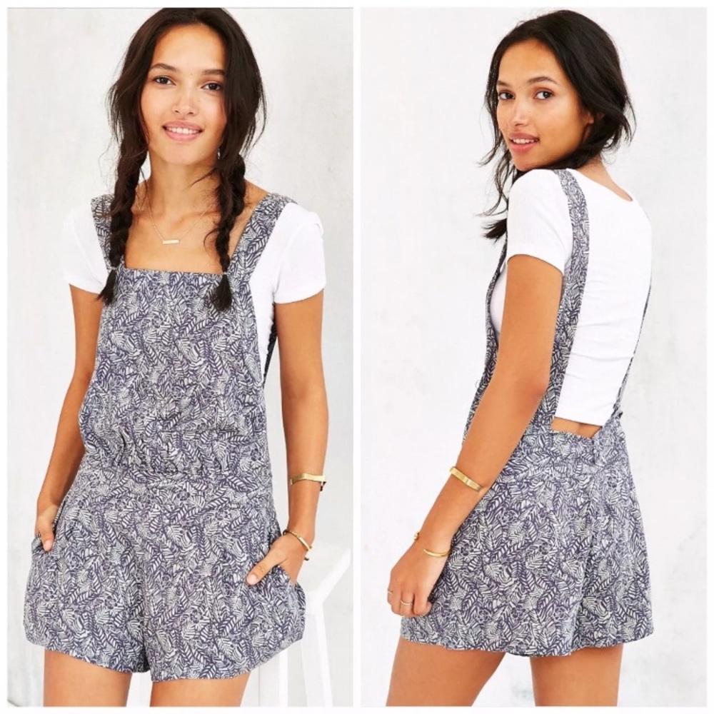 [Alice & uo] Bamboo Romper Floral Print